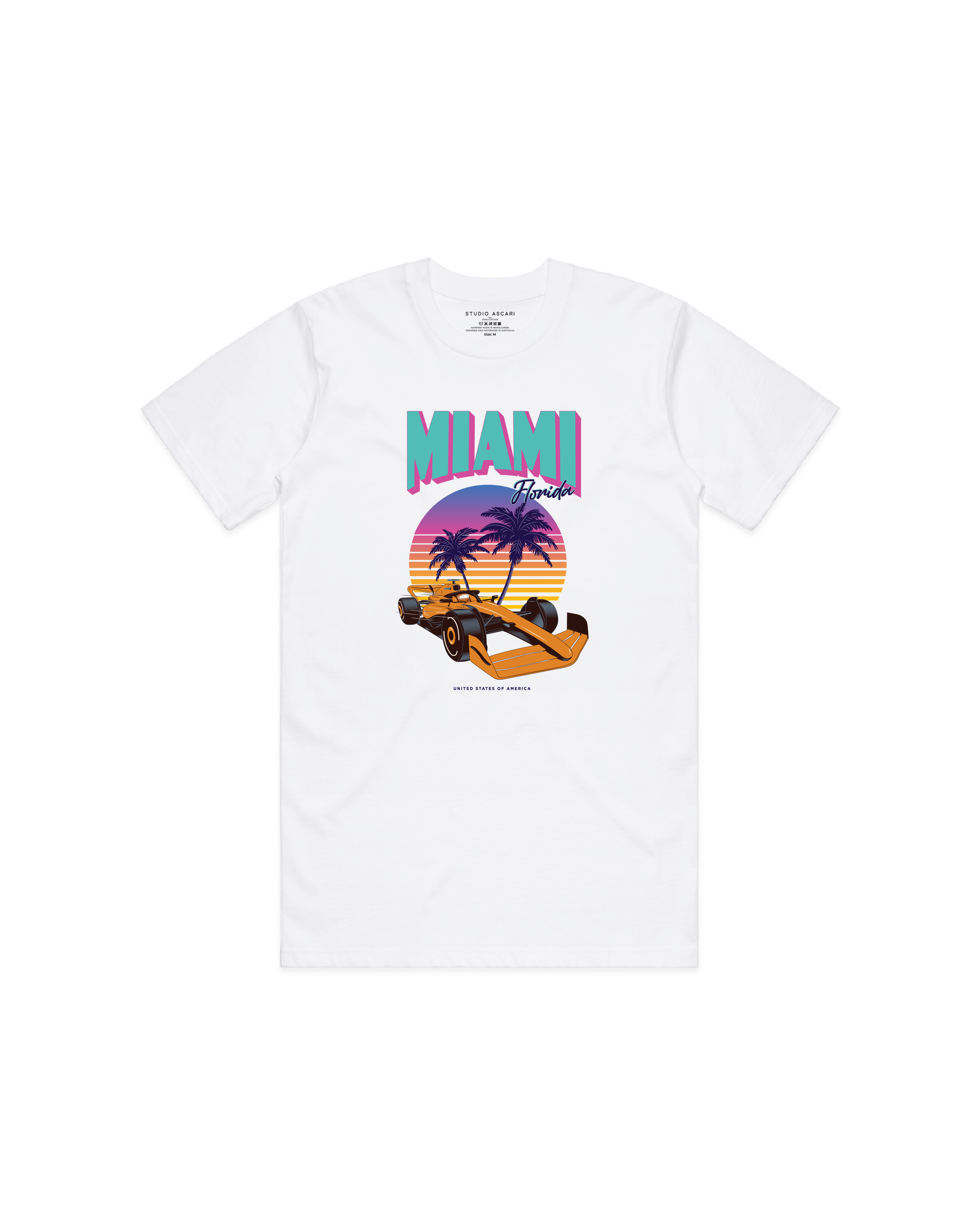 Miami Classic Tee White - Web Image - Ascari-03.png