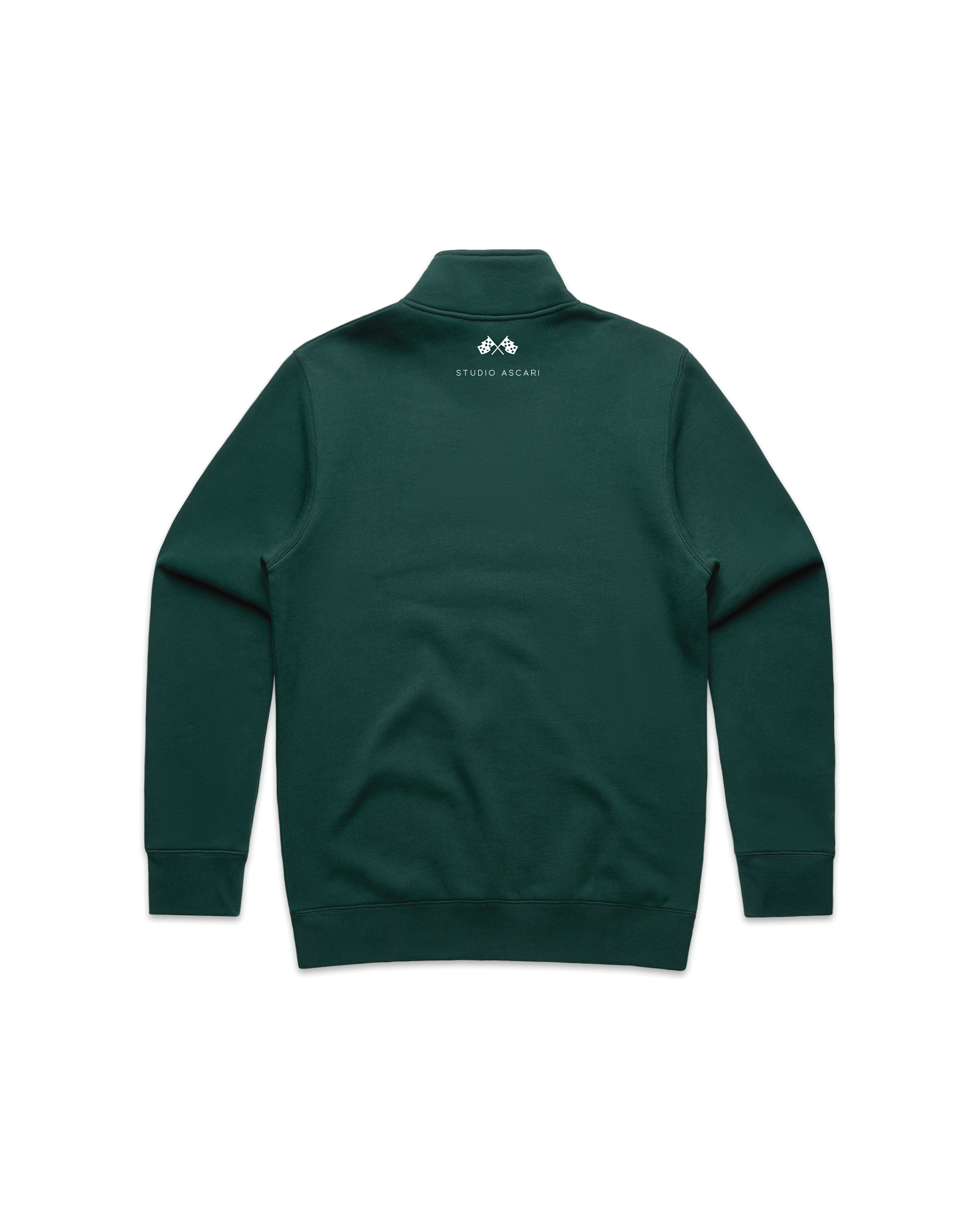 Vettel Half Zip Green - Web Image - Ascari-02.png