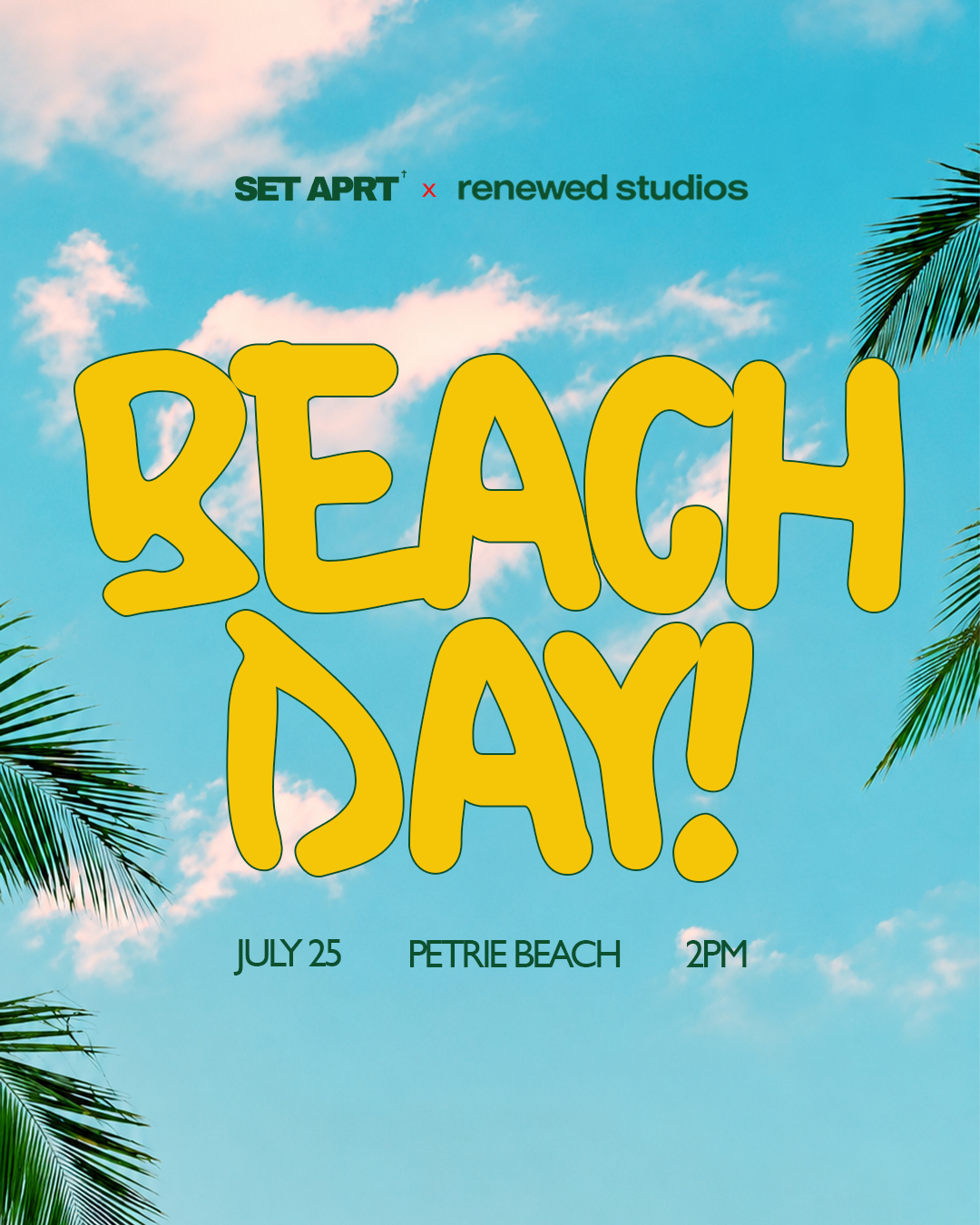 SET APRT x RNWD Studios BEACH DAY