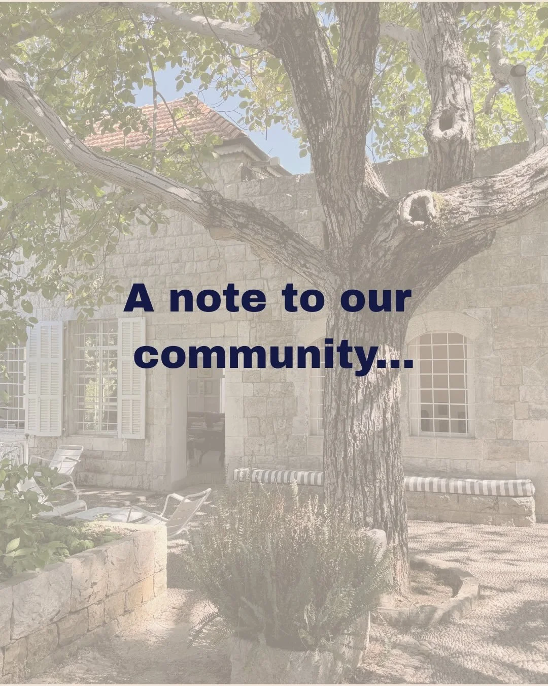 It has been a heavy couple of weeks. Check on your Middle Eastern friends 🫶