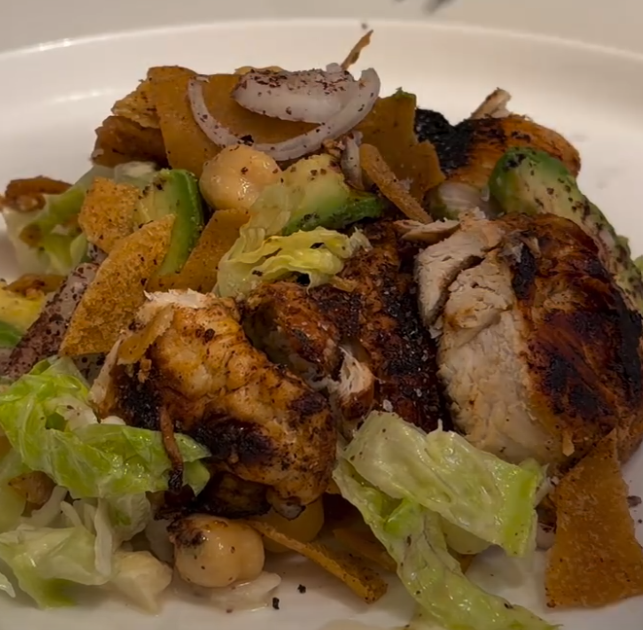 Chicken Shawarma Salad