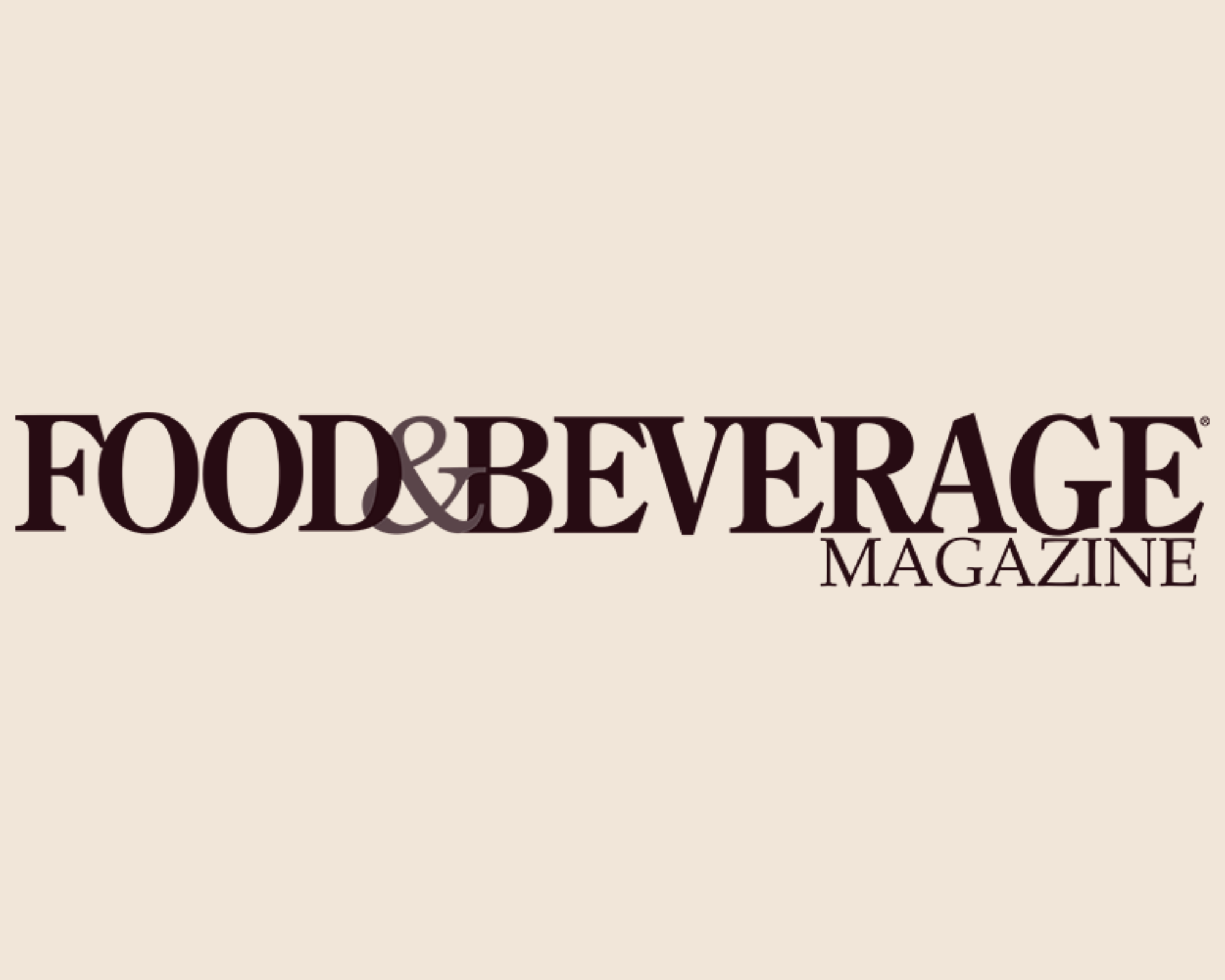 Food&Beverage magazine PR feature