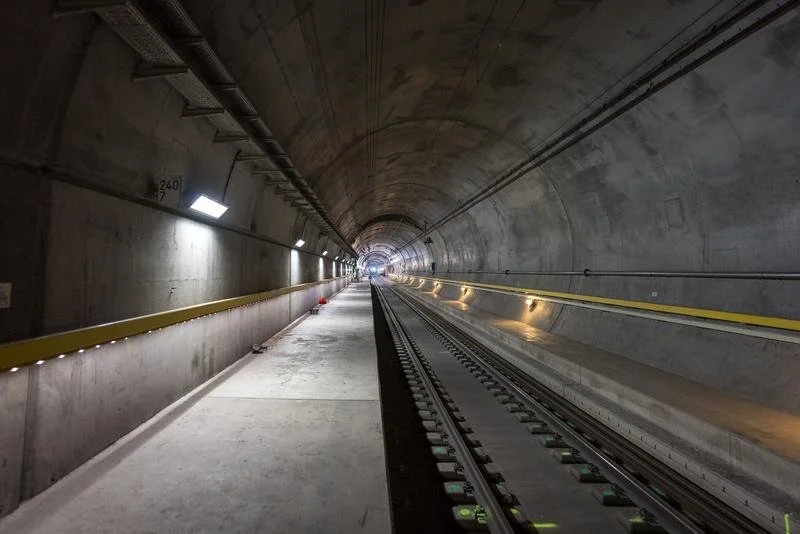 Leica Geosystems und der Gotthard Basistunnel