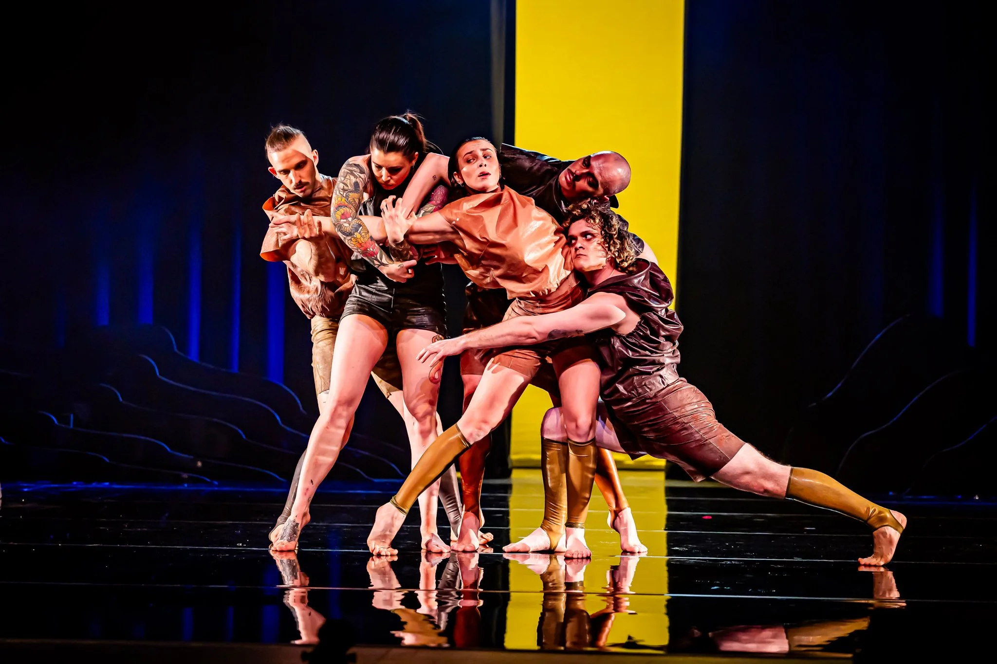 Kristian Santic_Rindi Harradine_Chloe Fazikas_Adam Malone_Kyall Shanks_Apocrypha by Oozing Future_Darebin Arts Speakeasy_Photographer 3 Fates Media.jpg