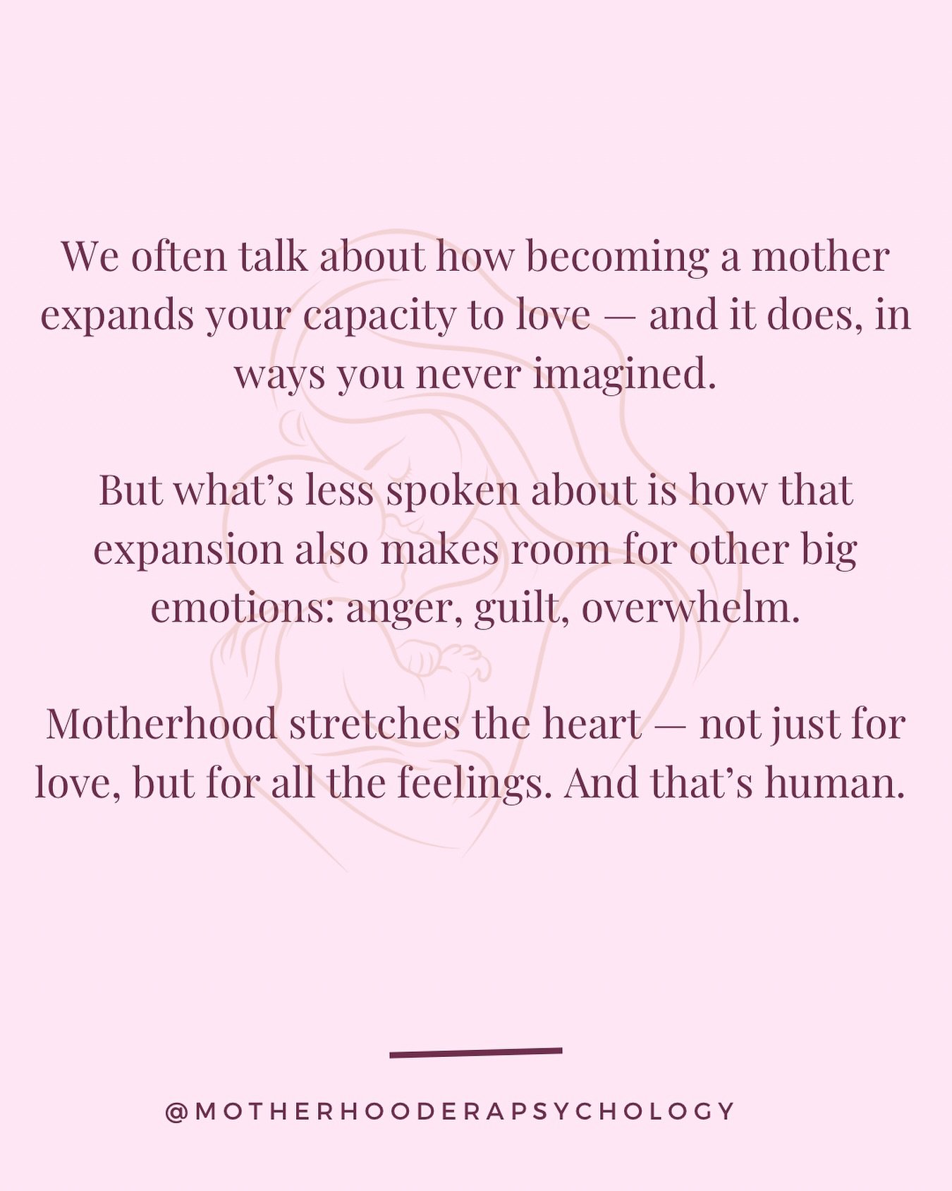 I always like to remind mums of this, especially when they are presenting with shame about the intensity of difficult emotions such as anger 🫶.
.
.
.
.
.
.
#perinatalmentalhealth #perinatalpsychology #perinatalpsychologist #postpartum #postnataldep