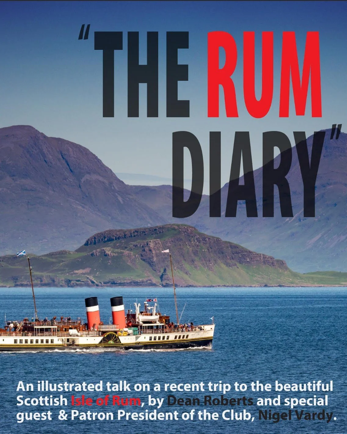 A talk and slideshow at December 2025's club meeting