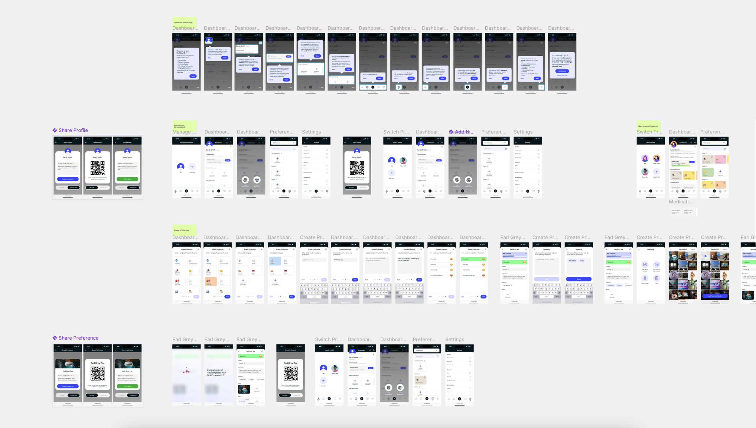 Hifi Wireframes & Prototype Iteration in Progress