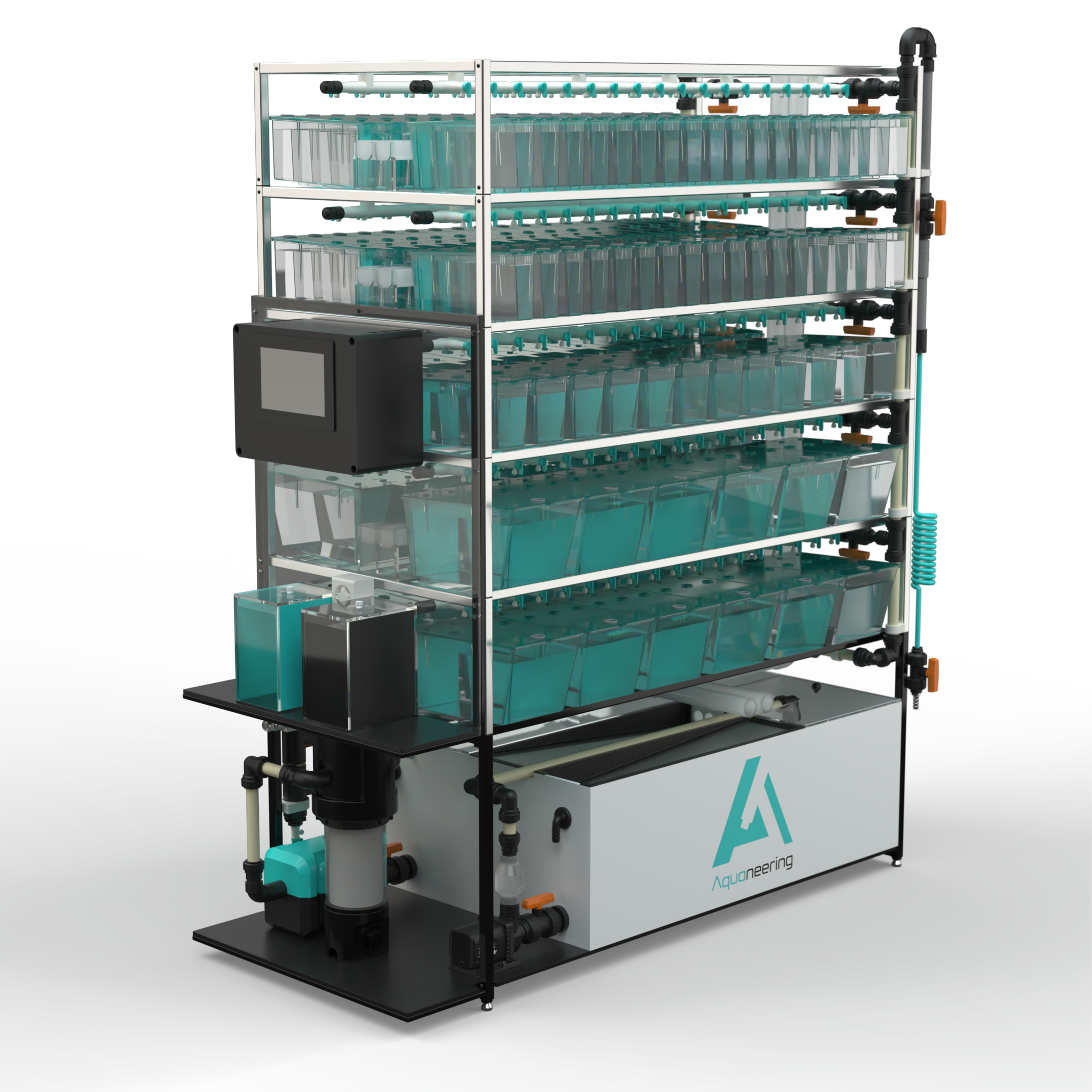 AquaGenZ Modular Rack System for Research Facilities
