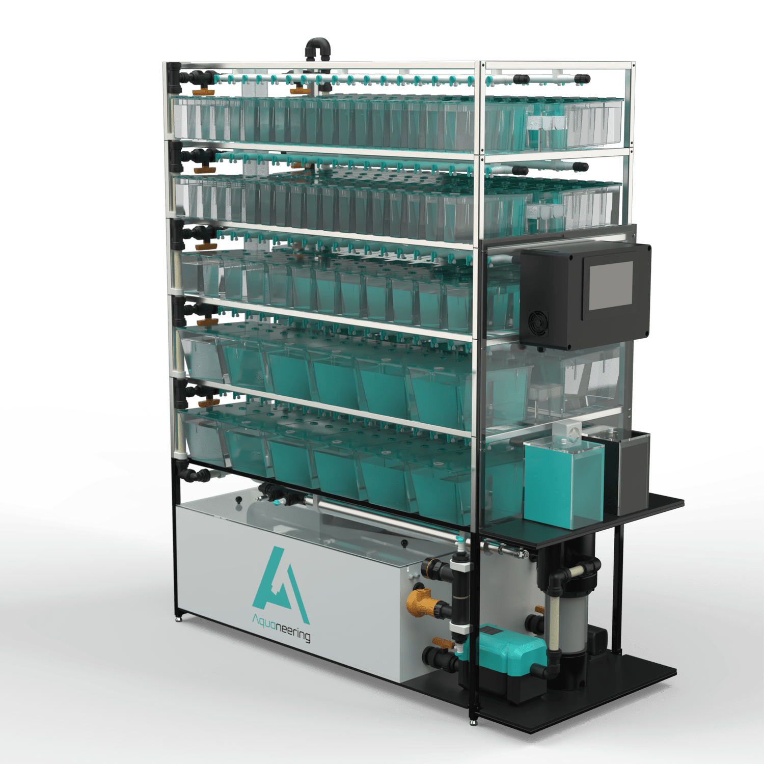 Aquaneering Fish Rack Double-Sided Stand Alone Rack — Aquaneering