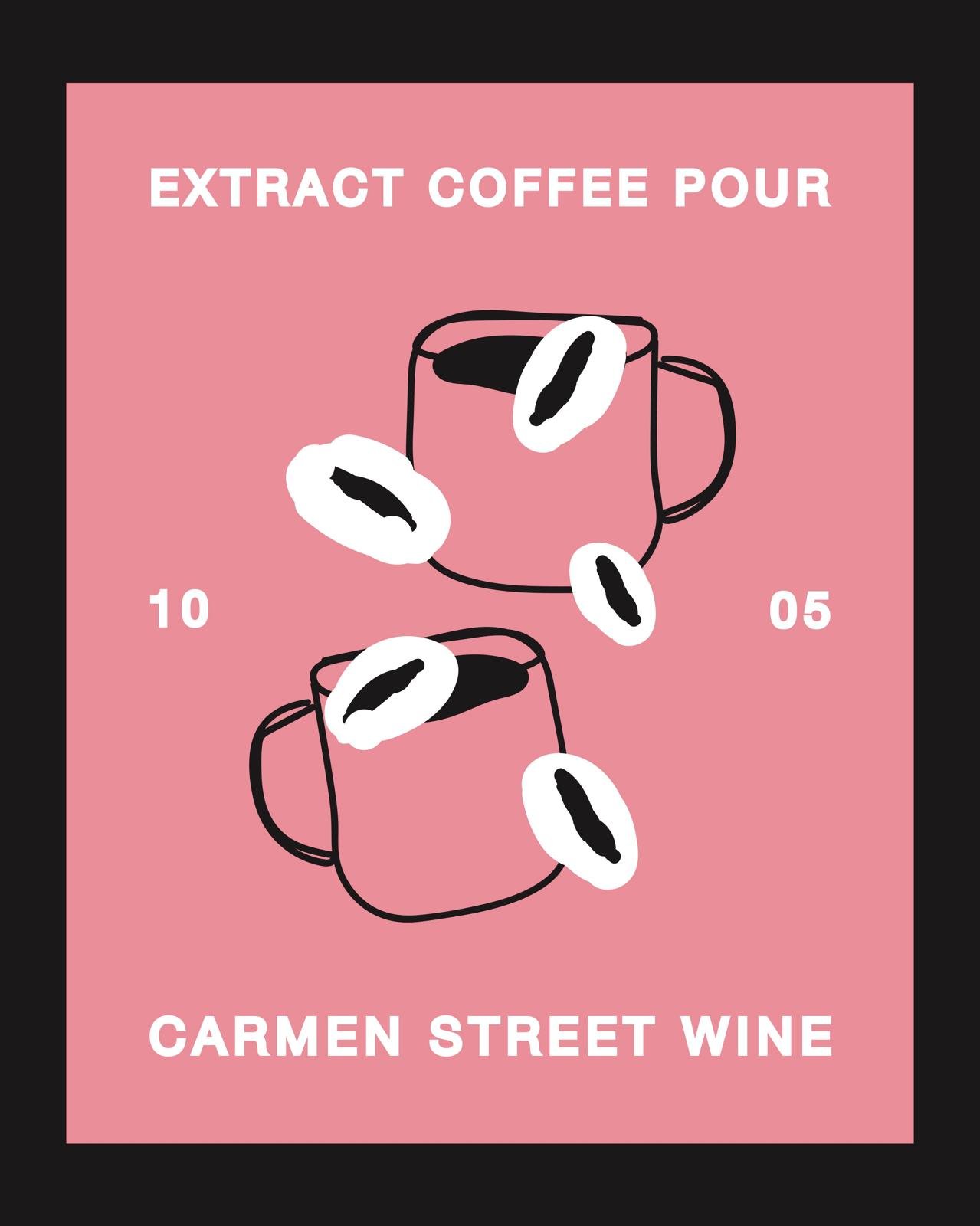 Extract Coffee Pour at Carmen Street