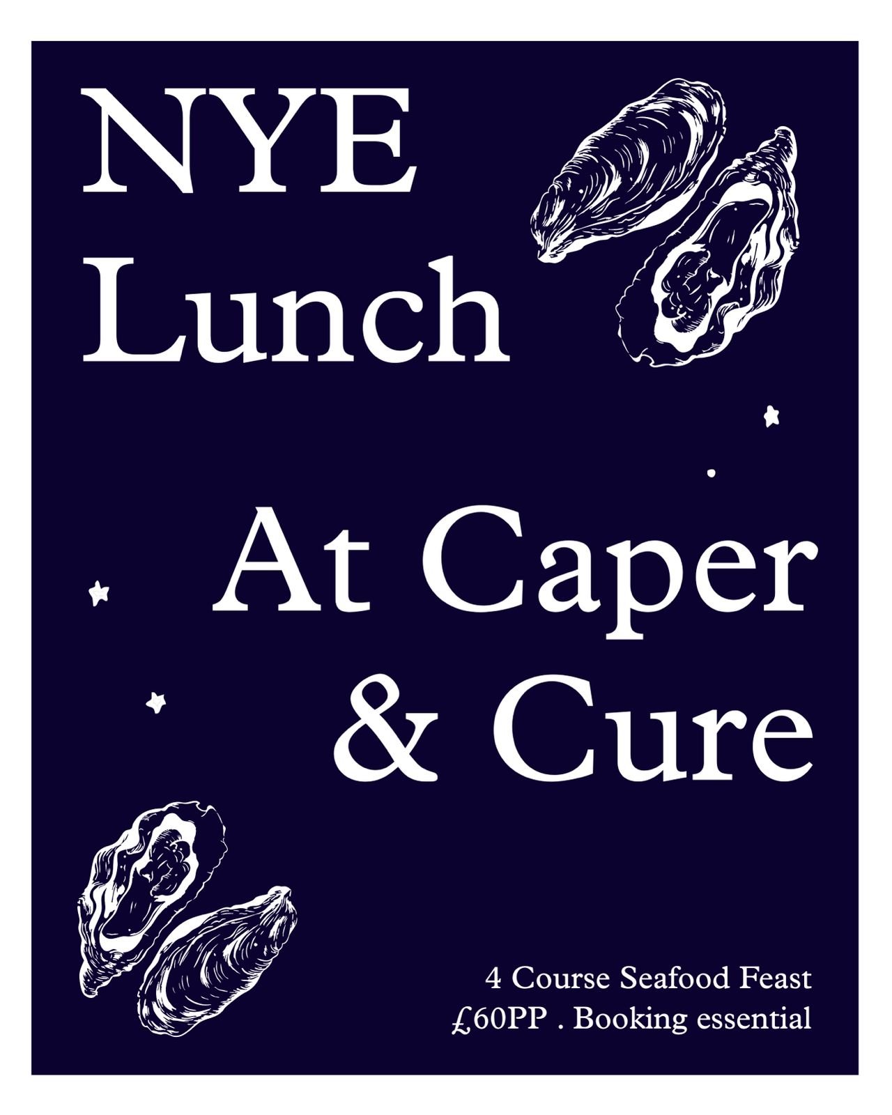 New Year's Eve Champagne and Seafood  Lunch