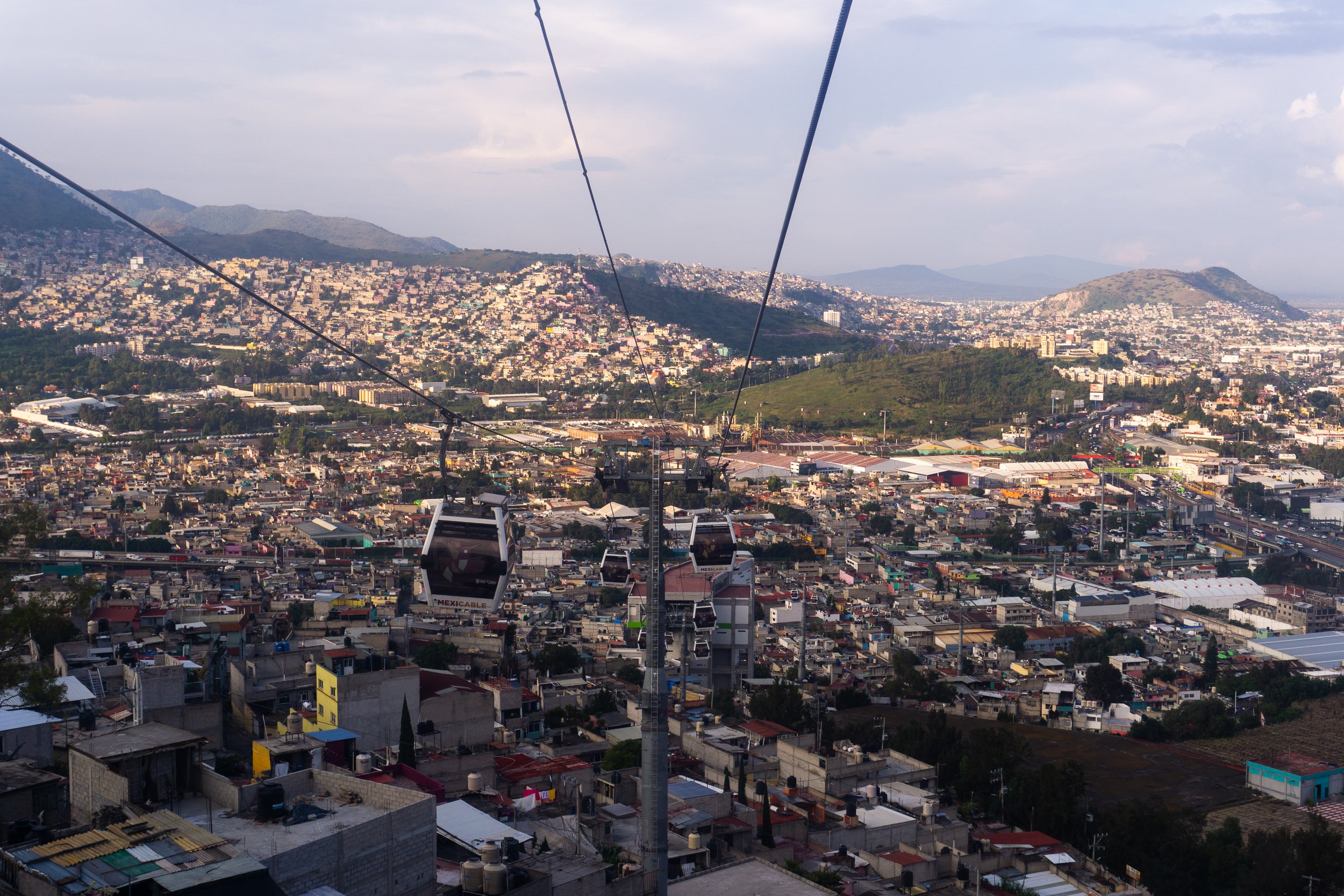 Vista desde el Mexicable, Ecatepec
