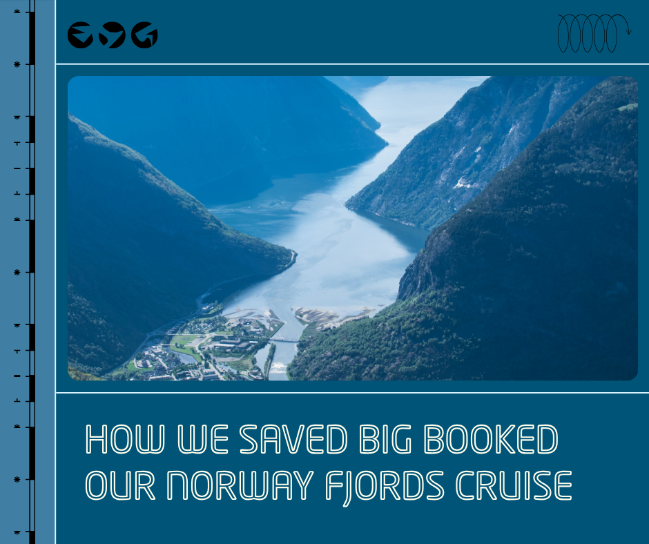 Affordable Norway Fjord Cruise with points and miles