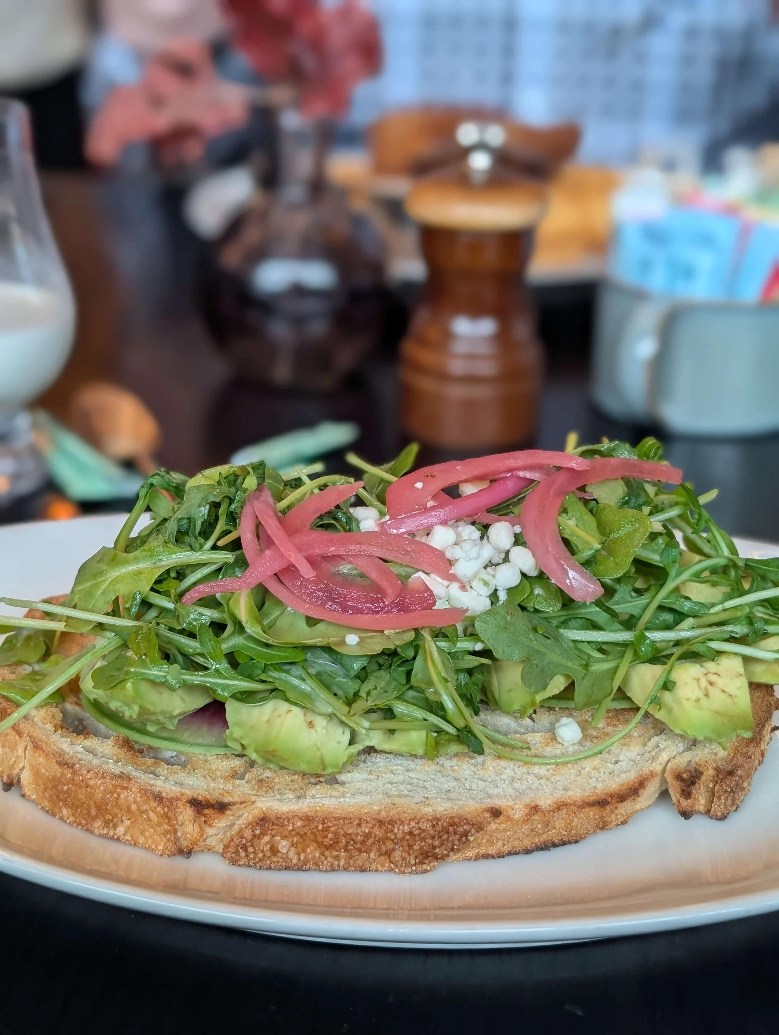 Avocado Toast Commons Club Virgin Hotels Nashville Tennesee