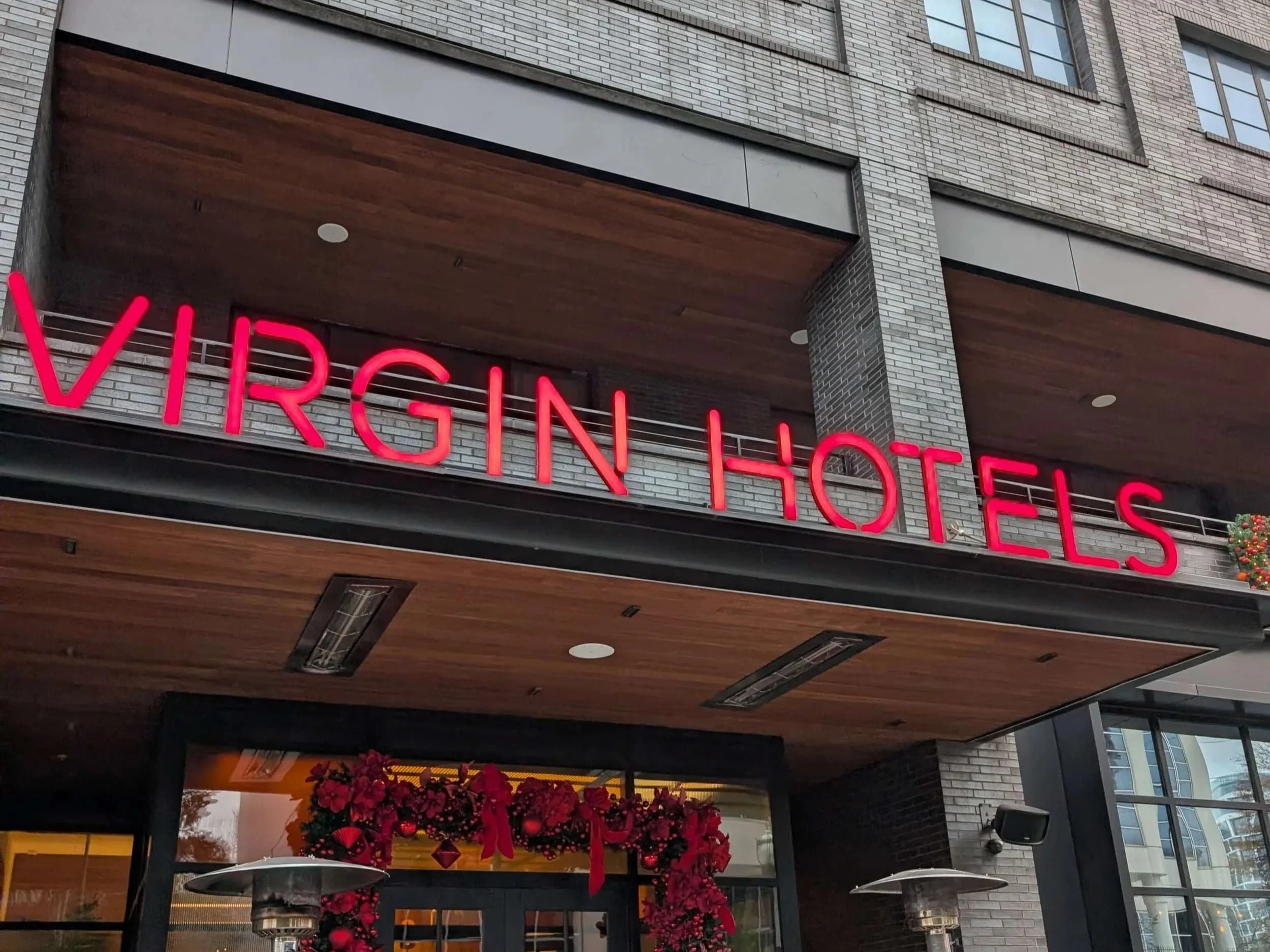 Front of Virgin Hotels Nashville