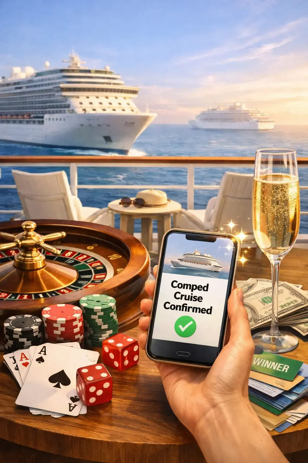 what to expect on a casino comped Cruise