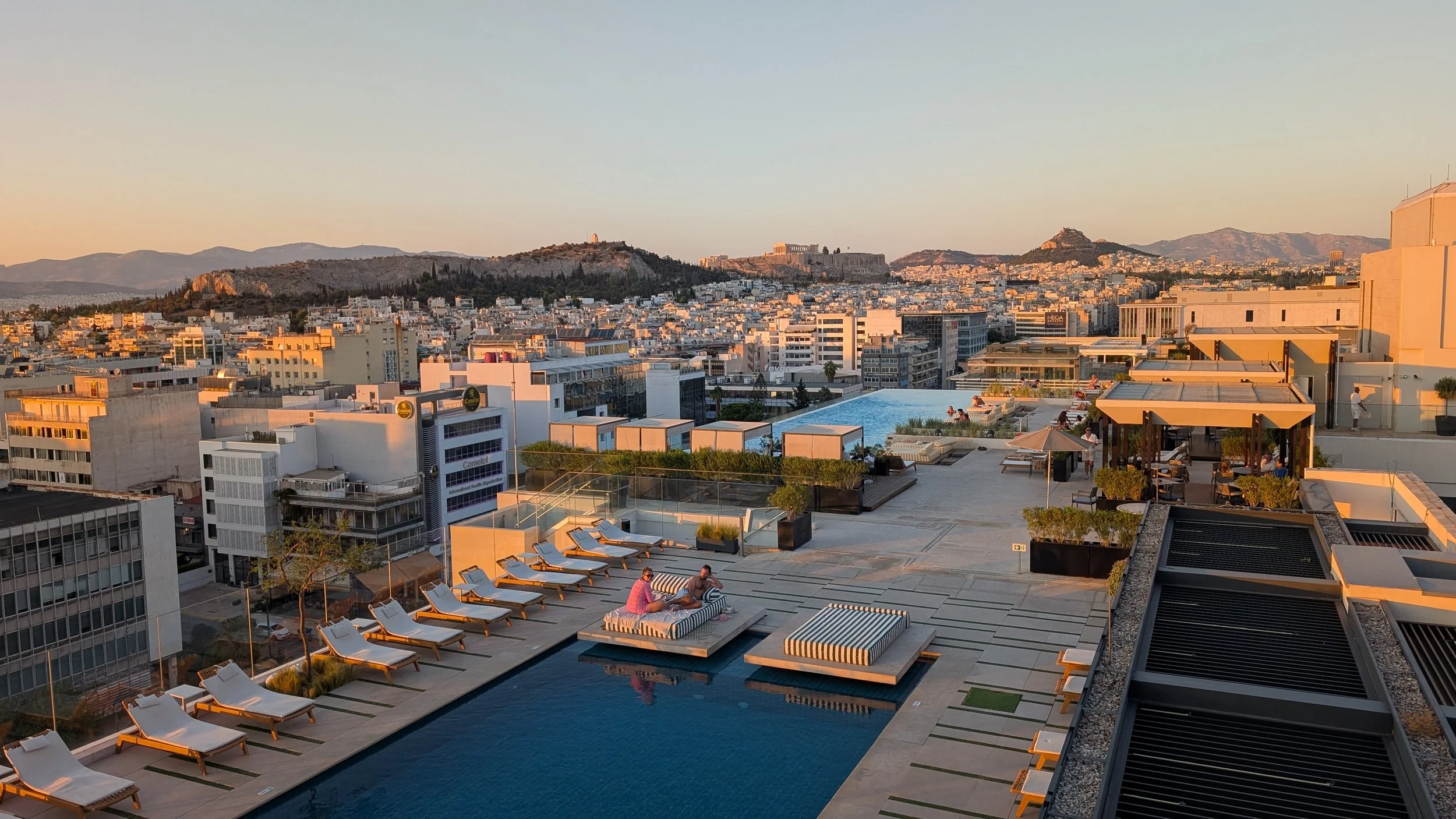 Grand Hyatt Athens Rooftop Pool