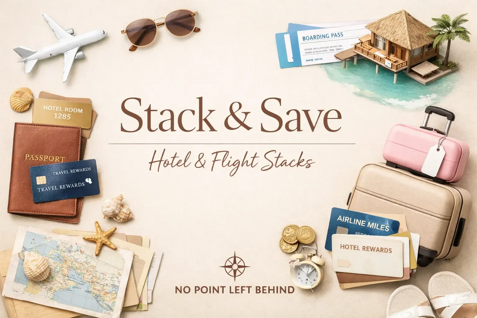 Stack and save hotel & Flights stacks