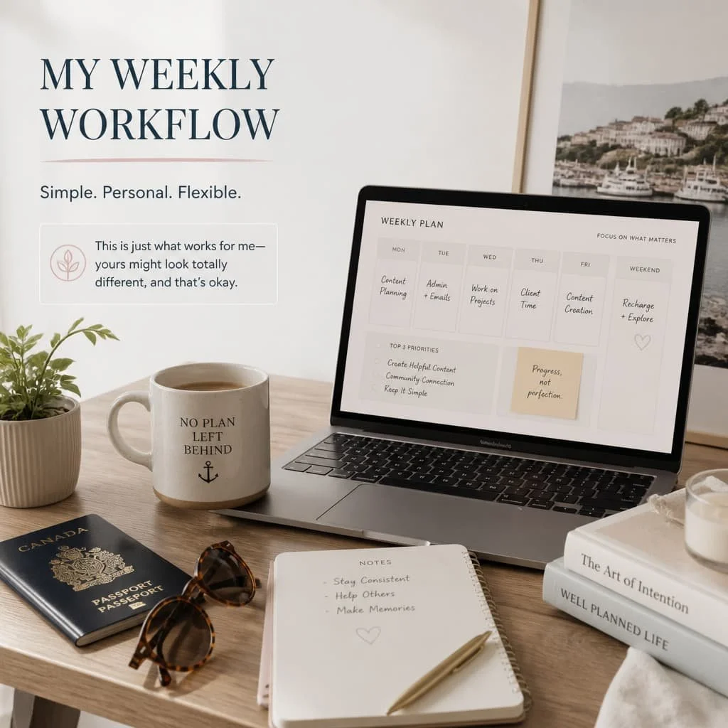 My travel hacking weekly workflow