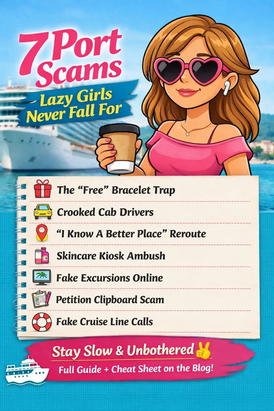 7 port scams to watch for in cruise ports