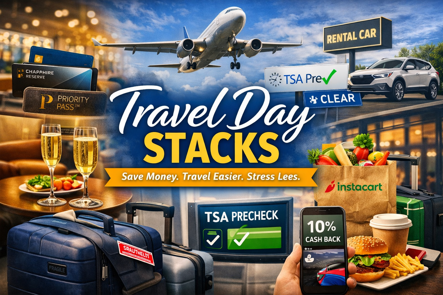 Travel Day Stacks how to save money