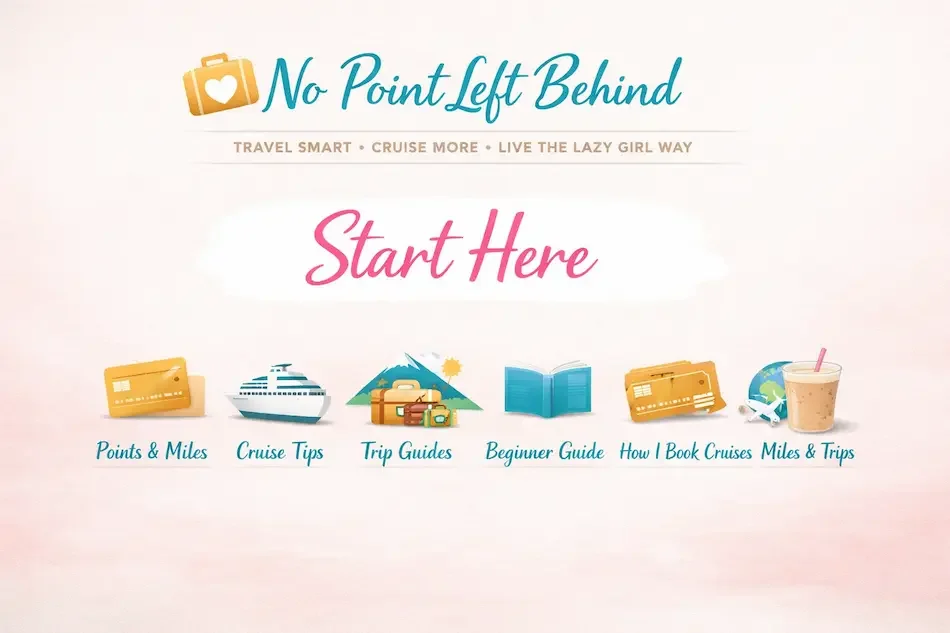 No Point Left Behind - Travel Smart