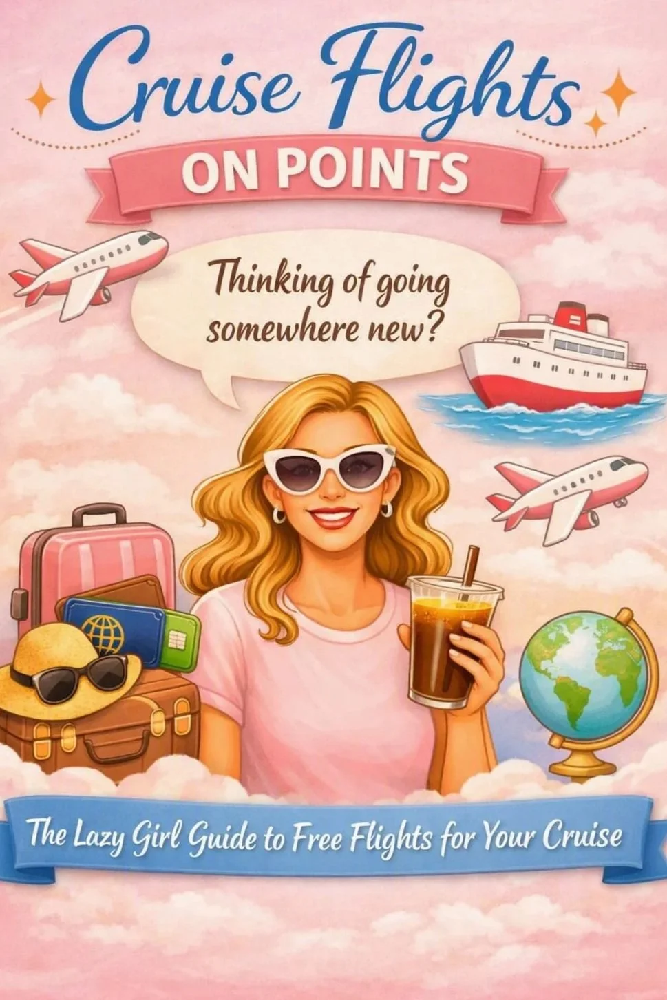 Lazy Girl Guide to Free Flights for your cruise
