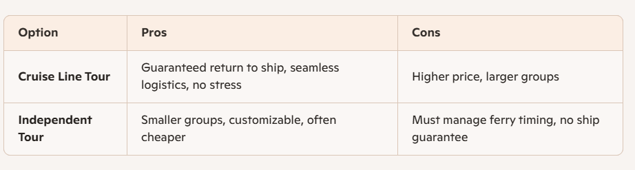 how you should book this trip