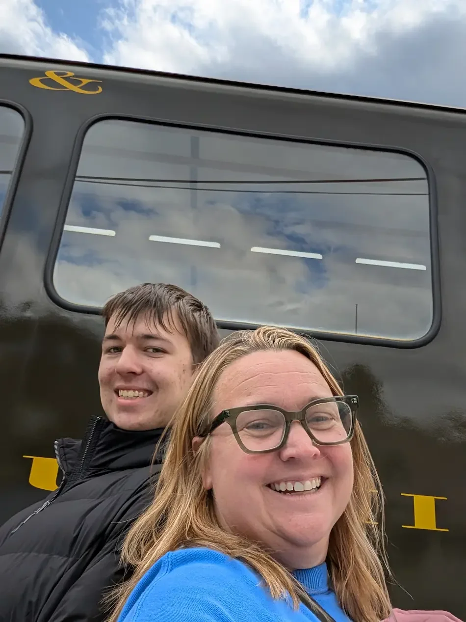 Train in Skagway Alaska