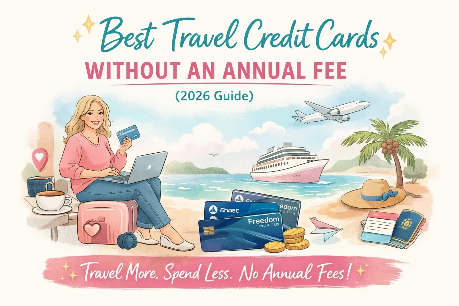 Best Travel Credit Cards Without an Annual Fee
