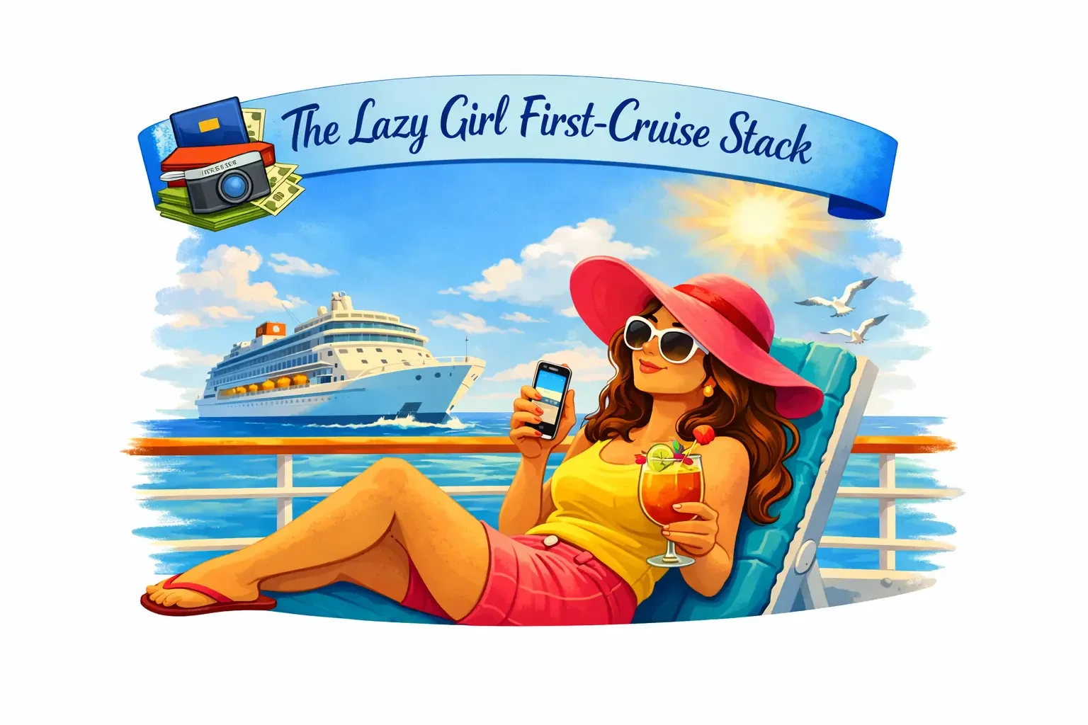 Lazy Girl First Cruise Stack
