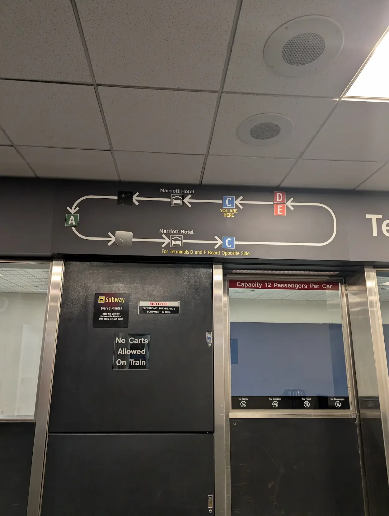 Marriott Houston Airport Subway