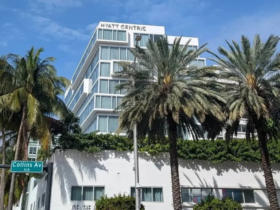 Hyatt Centric South Beach point and miles hub