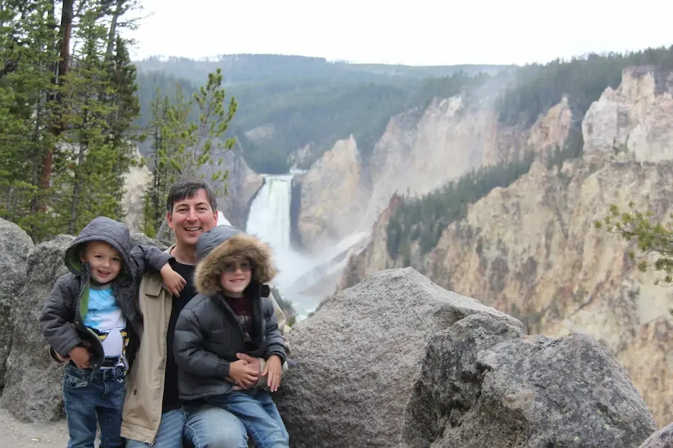 Yellowstone falls