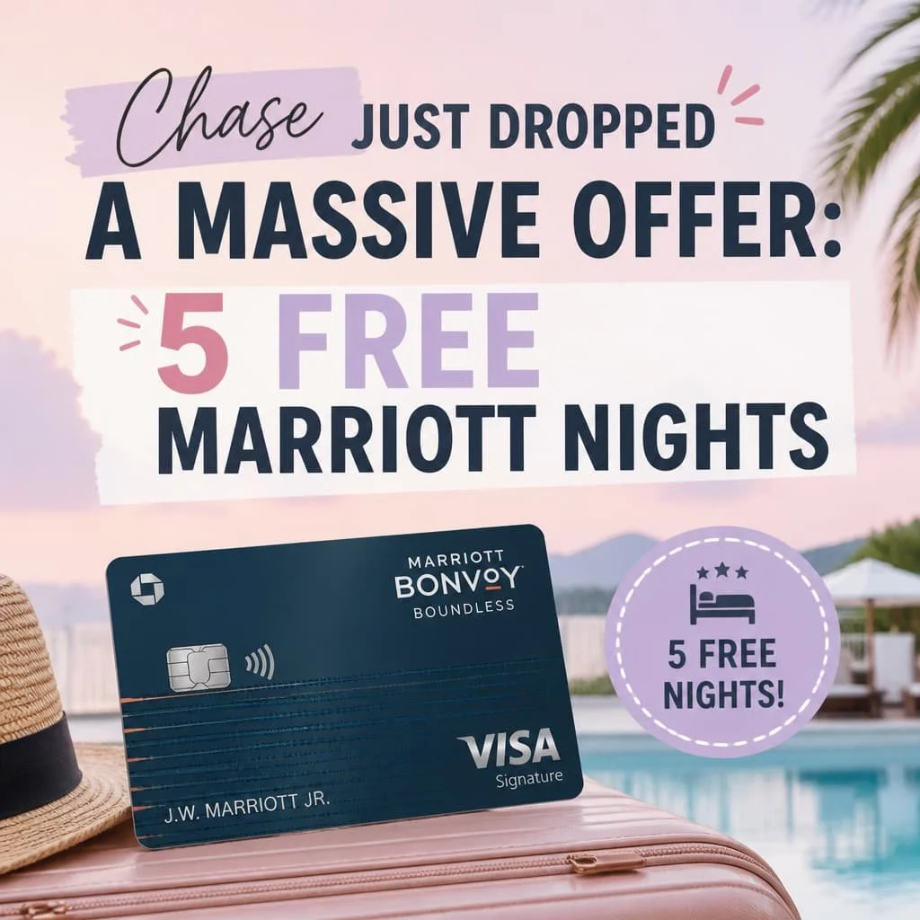 Chase 5 Free Night Certificates