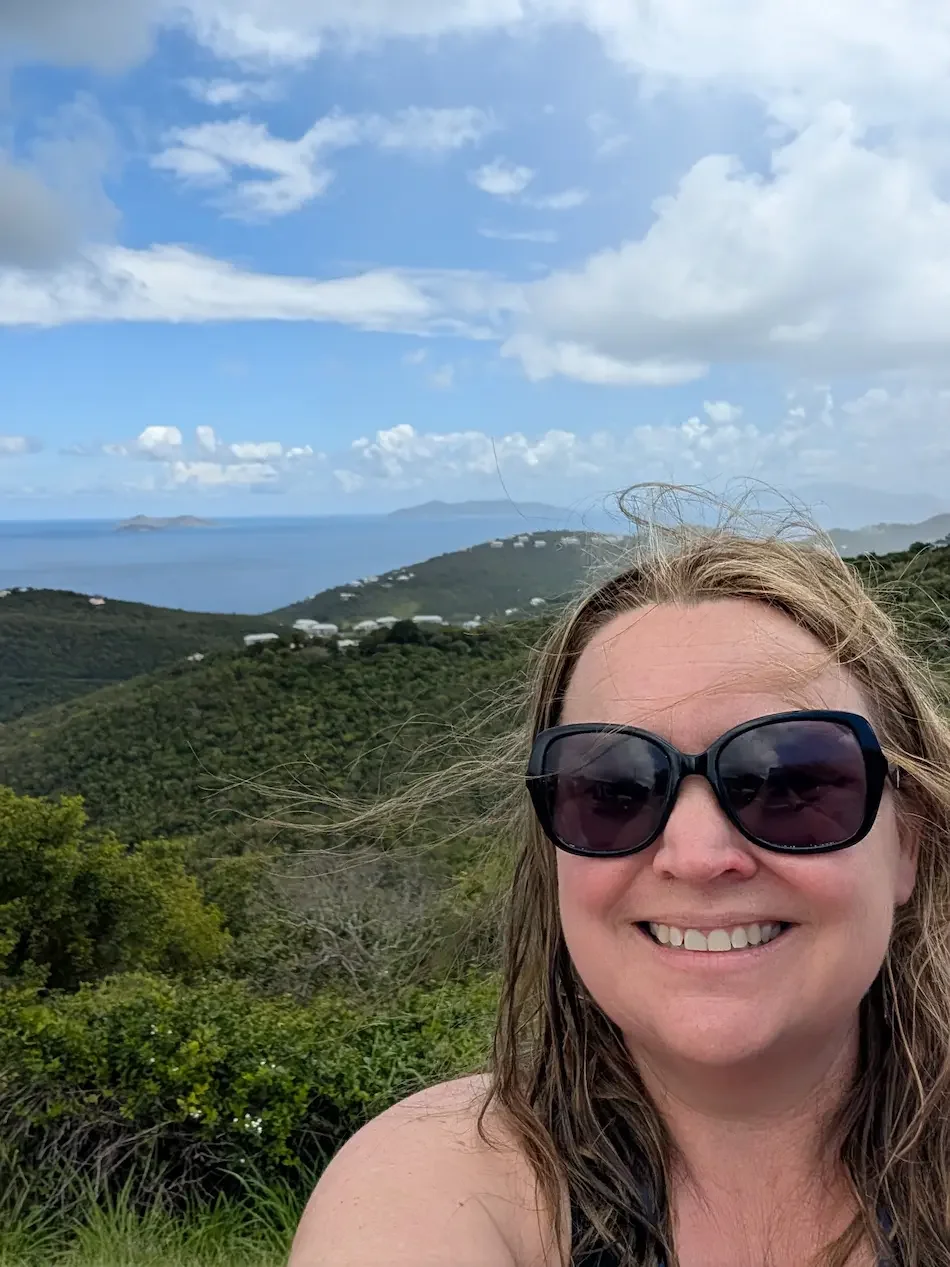 View of Magens Bay from up high