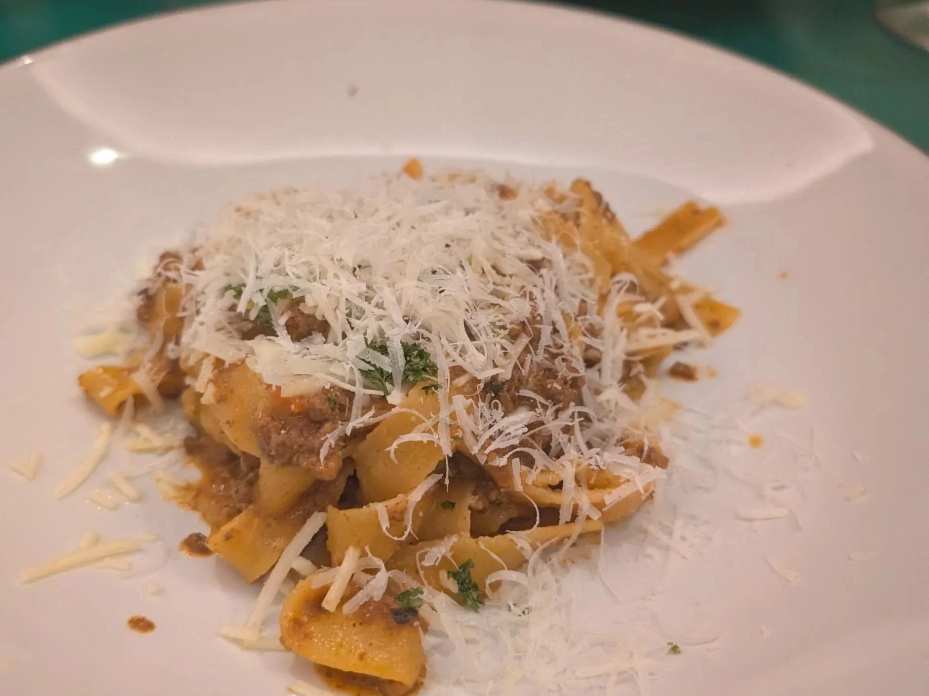 Extra Virgin on Virgin Voyages Bolognese