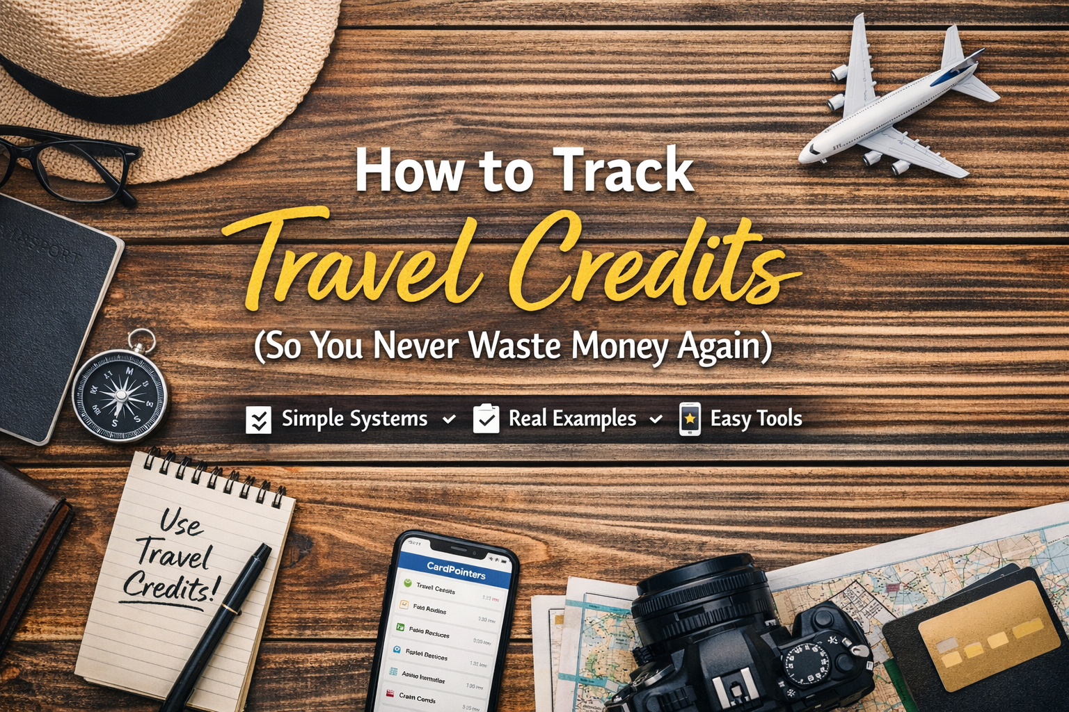 How to Track Travel Credits (So You Never Waste Money Again)