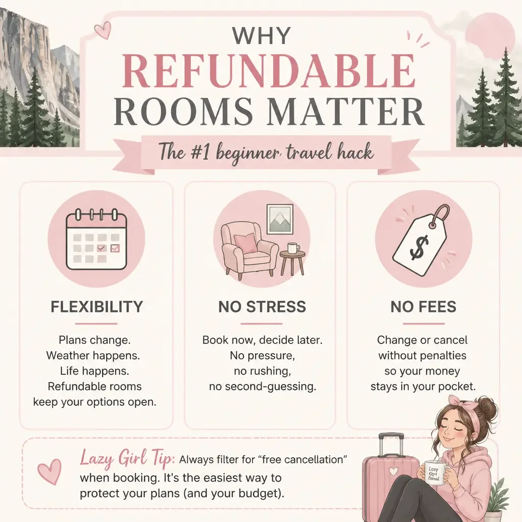 Refundable rooms matter