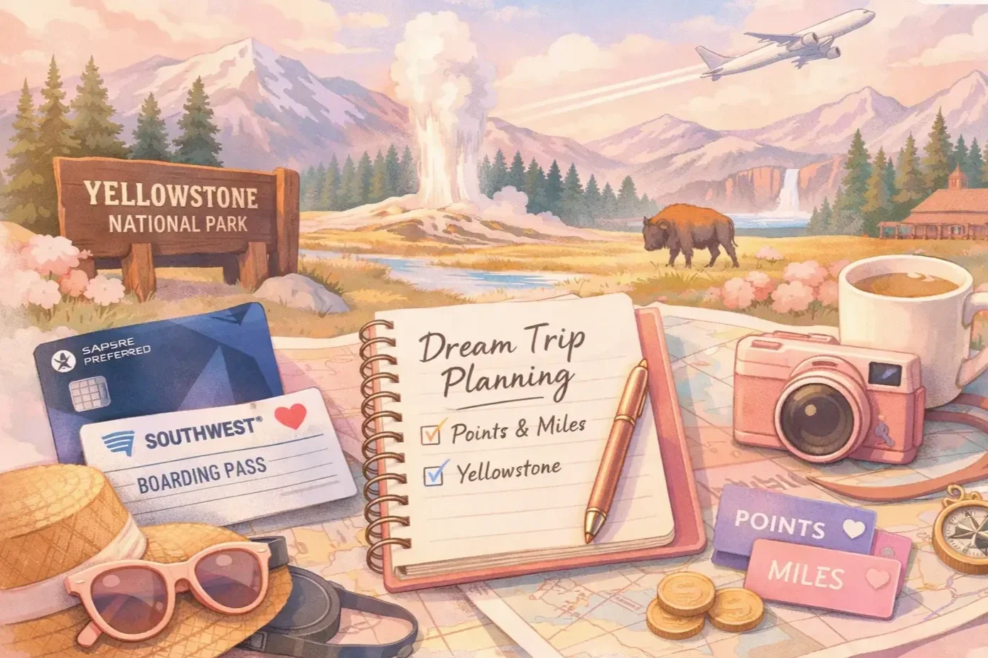 How to Plan Your Dream Trip With Points & Miles
