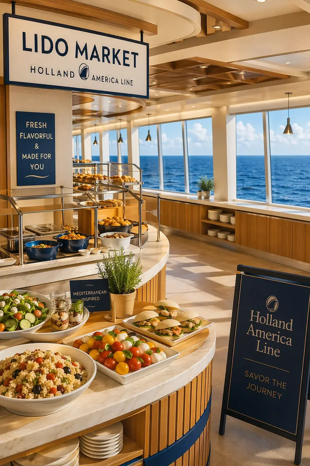 Lido market Holland America