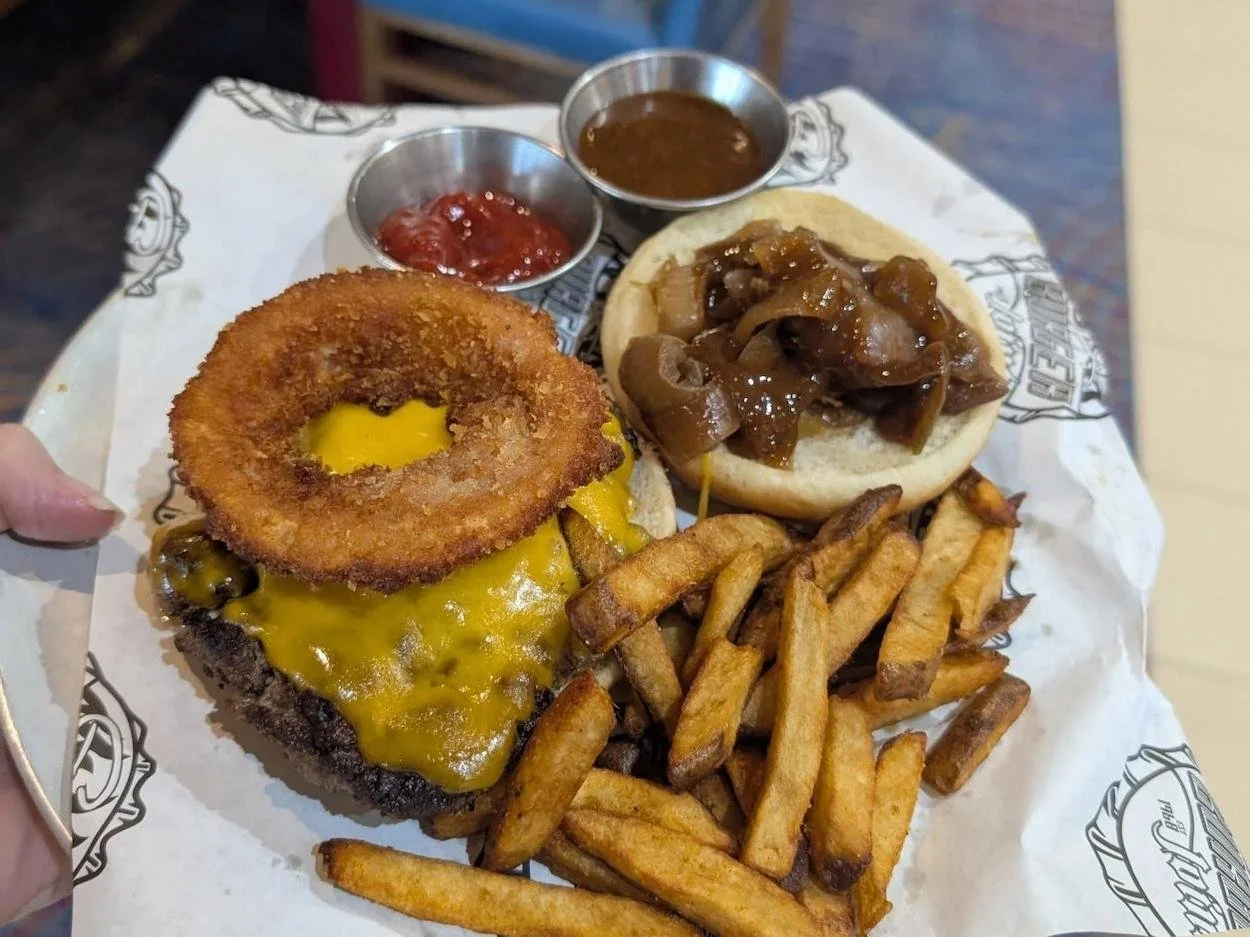 Guys burgers on Carnival Magic