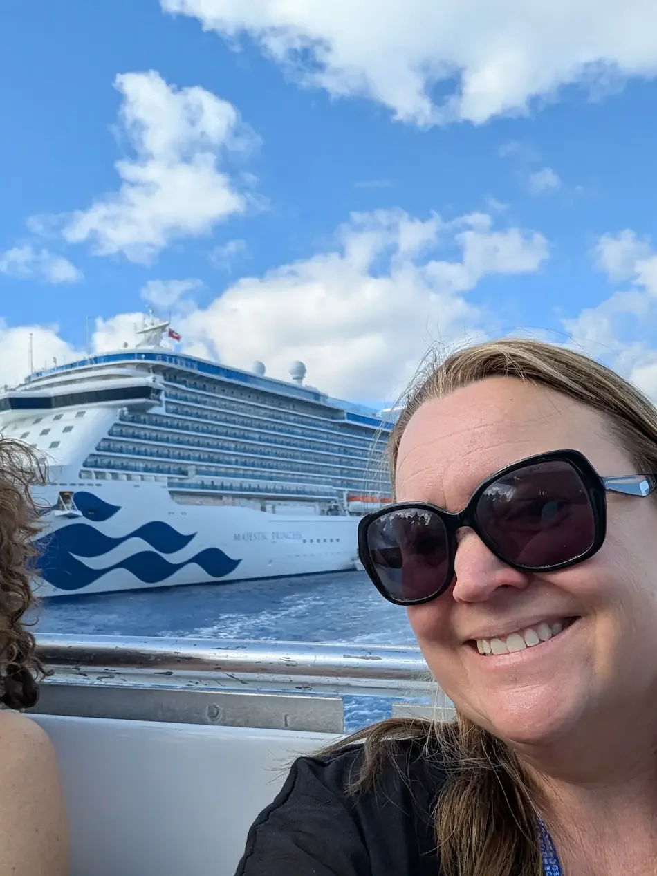 No point left behind with the Majestic Princess st Thomas