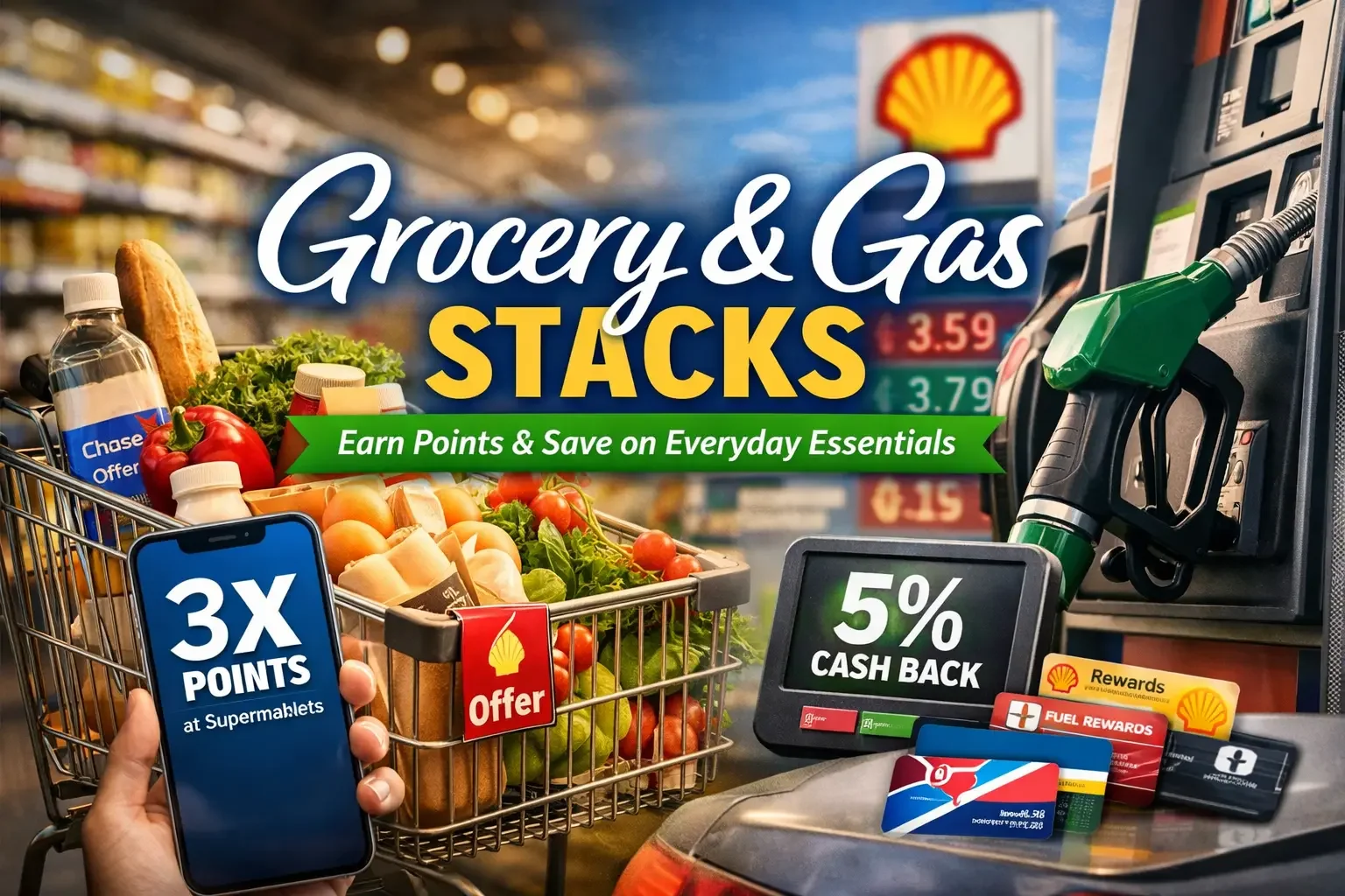 Grocery & Gas Stacks