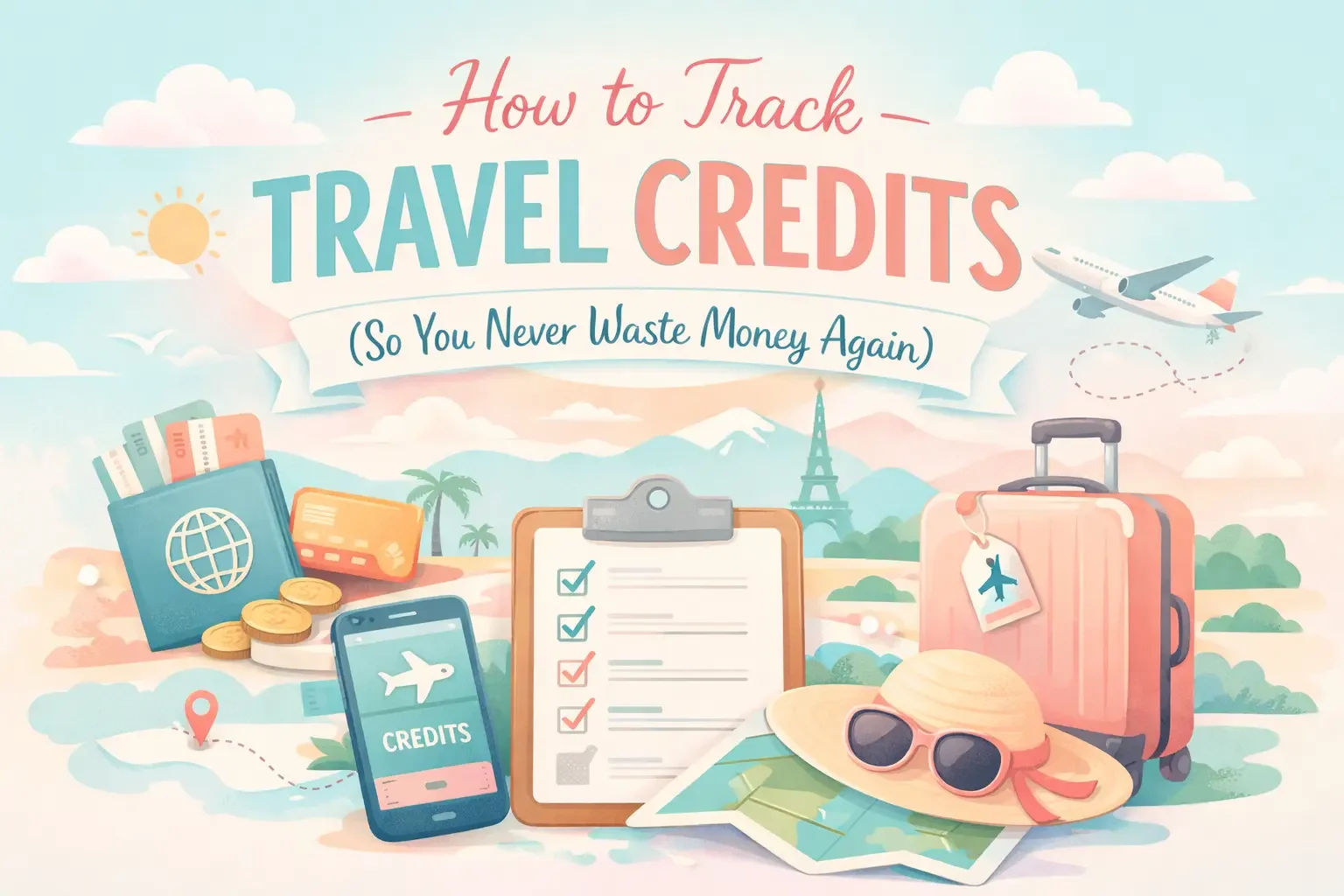 How to track travel credits
