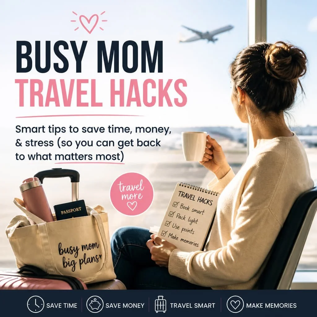 Travel Hacks for Busy Moms