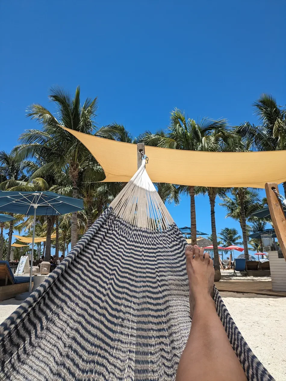 Hammock pic in Bimini Bahamas at resorts world