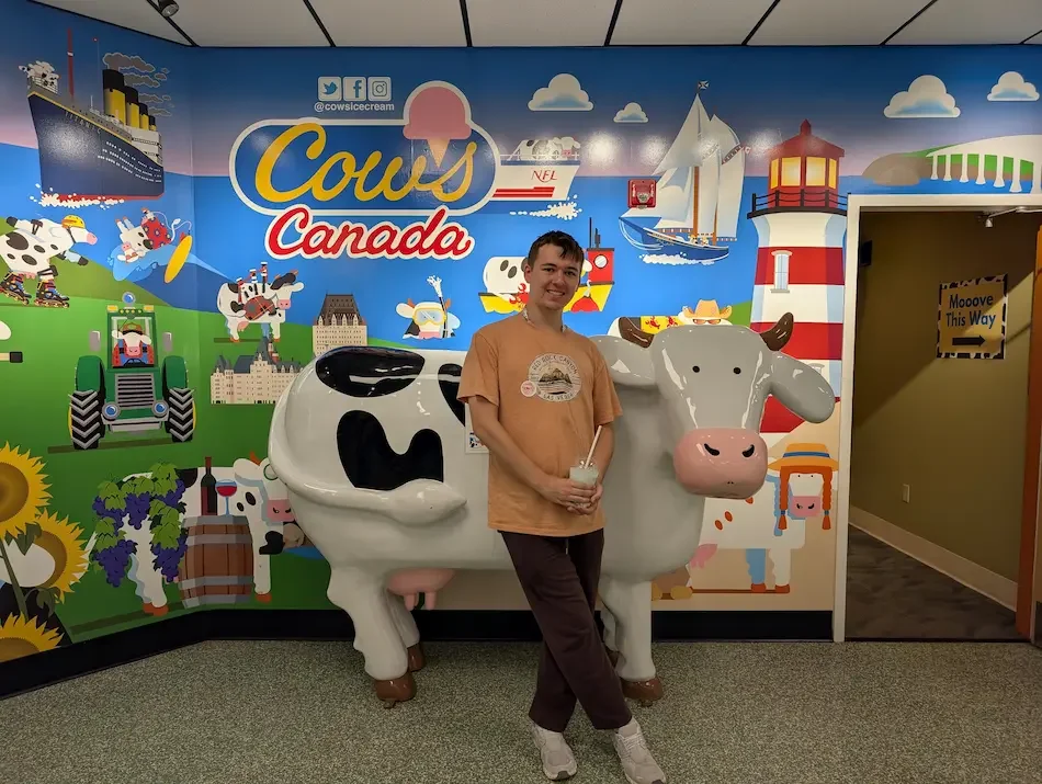 Cows canada - for ice cream