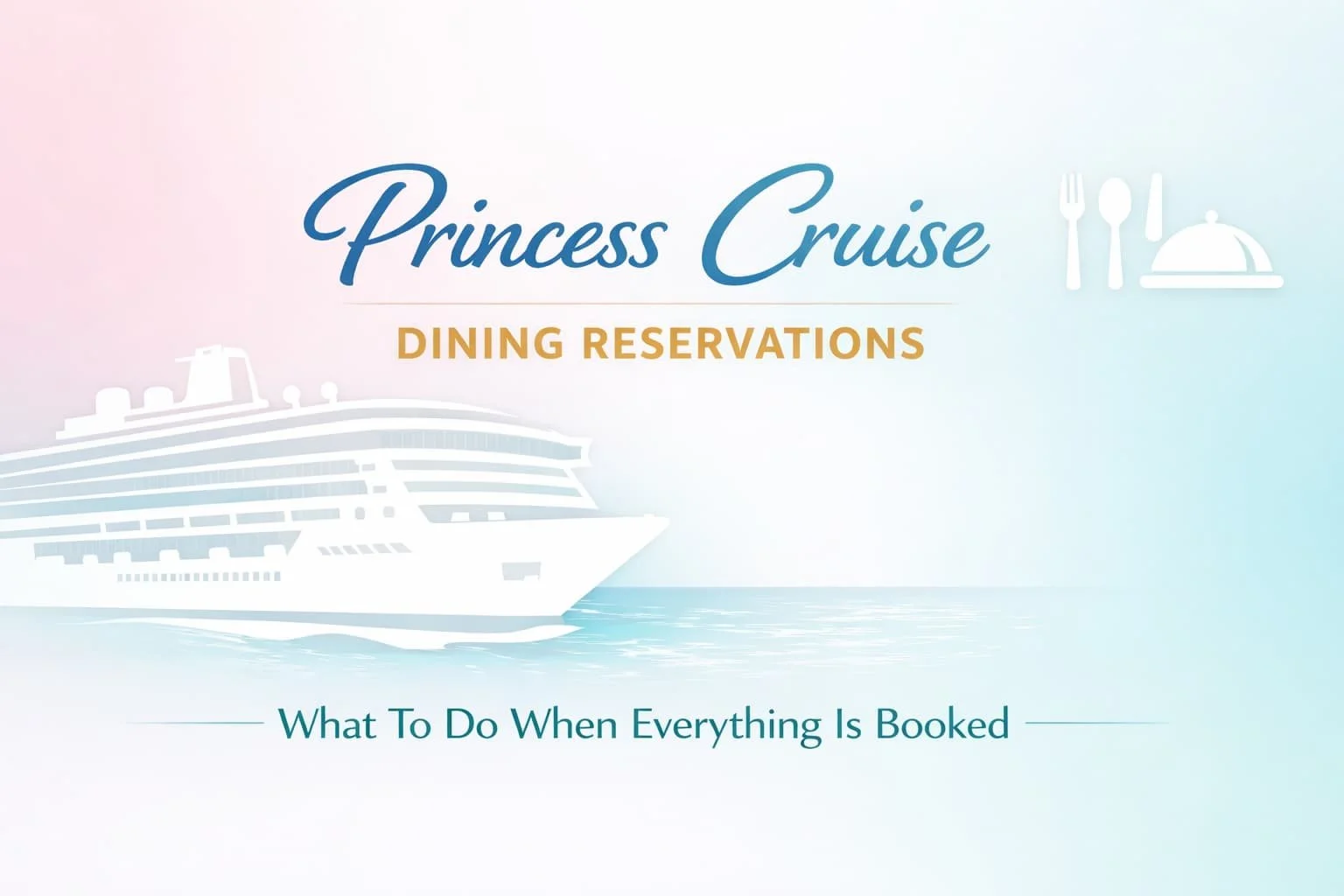 Princess Cruise Dining Reservations