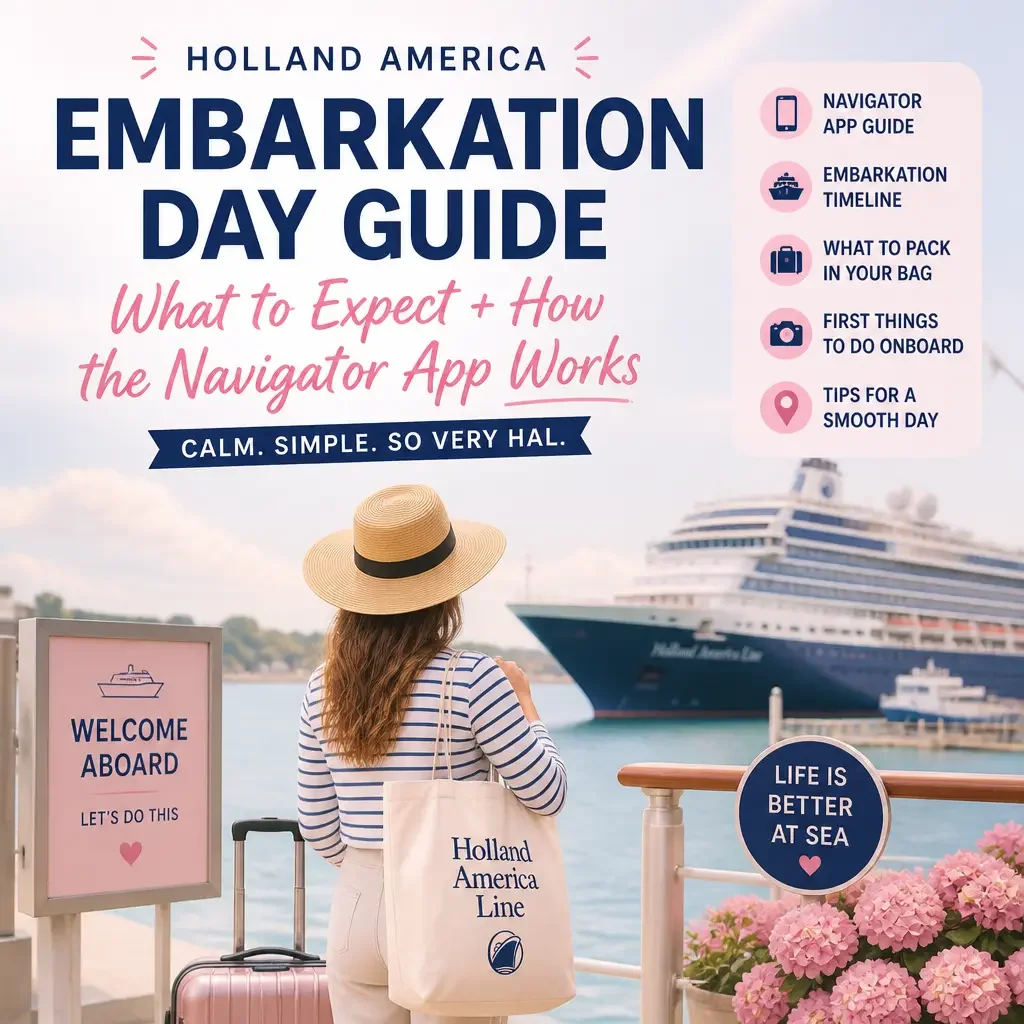Holland America Embarkation Day Guide